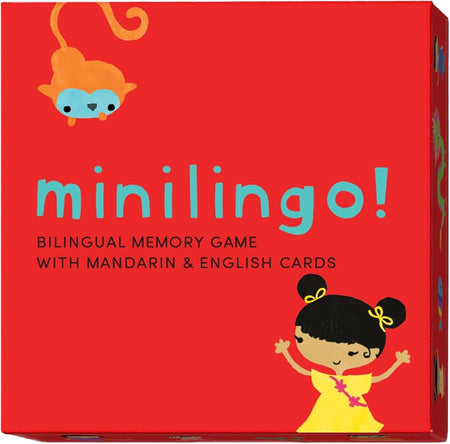 Minilingo Bilingual Flashcards | Mandarin & English