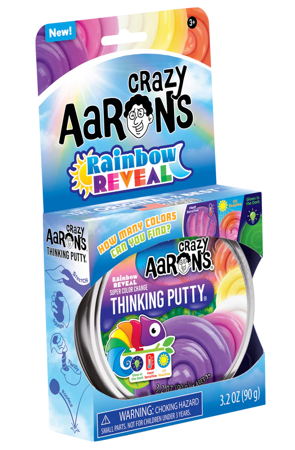 Crazy Aaron’s Thinking Putty | Rainbow Reveal