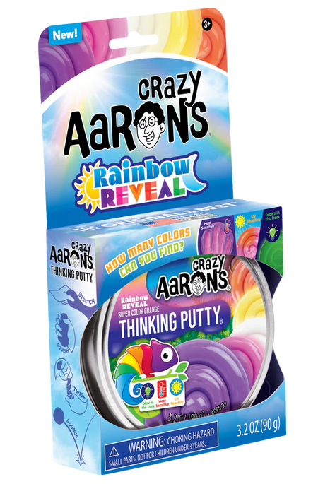 Crazy Aaron’s Thinking Putty | Rainbow Reveal