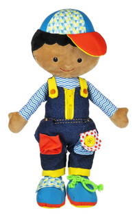 Learn to Dress Doll- Darkskin Boy