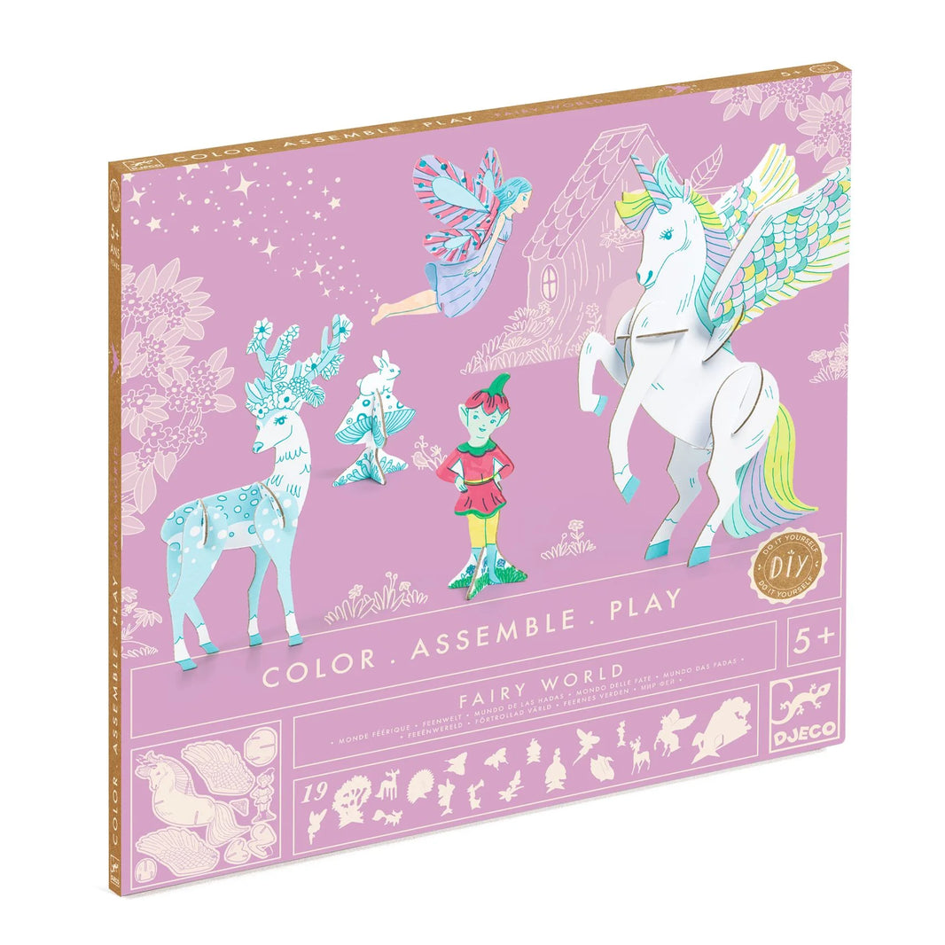 Color, Assemble, Play! - Fairy World