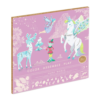 Color, Assemble, Play! - Fairy World
