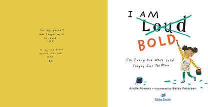 I Am Bold Book