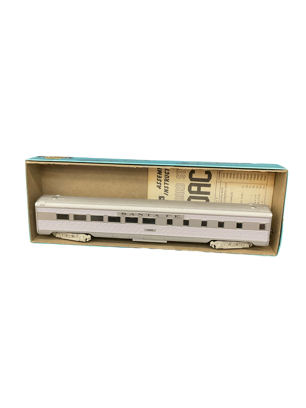 HO Scale | Santa Fe Coach | Athearn