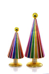 Wide Spectrum Glass Christmas Tree