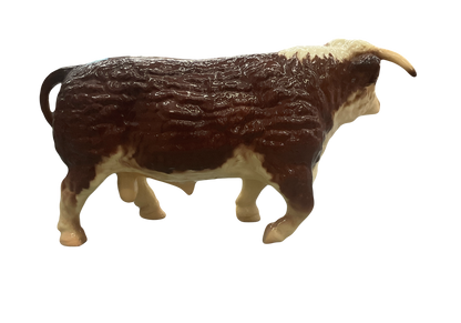 Pre-Owned Horned Hereford Bull | Breyer Model Horse Animals