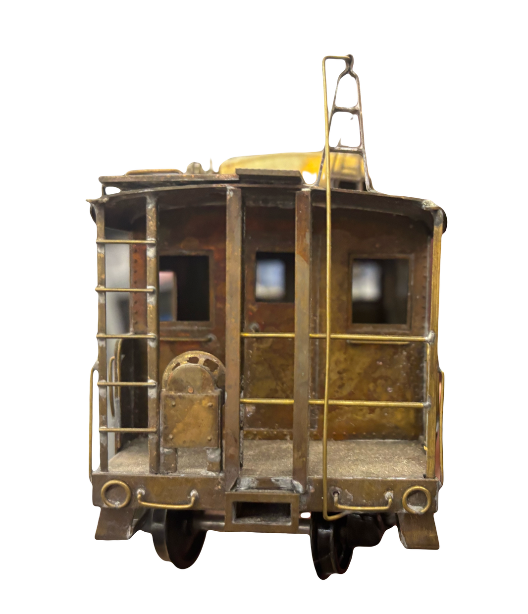 O Scale 2 Rail Brass Caboose