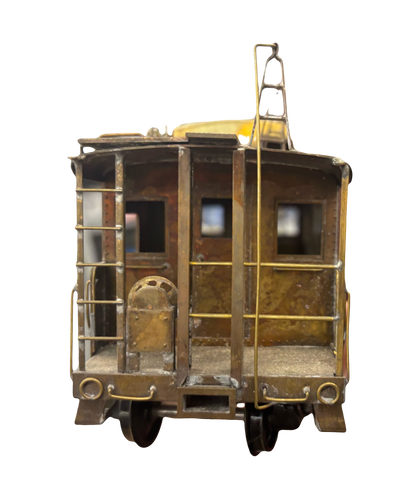 O Scale 2 Rail Brass Caboose