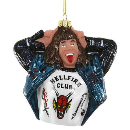 Stranger Things "Eddie" Glass Ornament