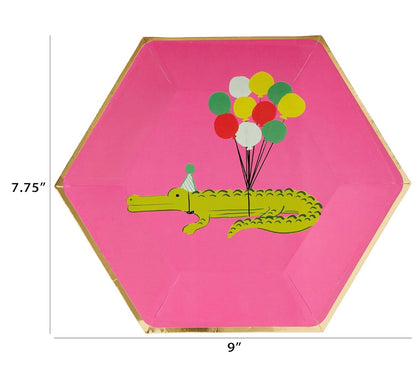 Party Animals Lunch Plates 8ct | Paper