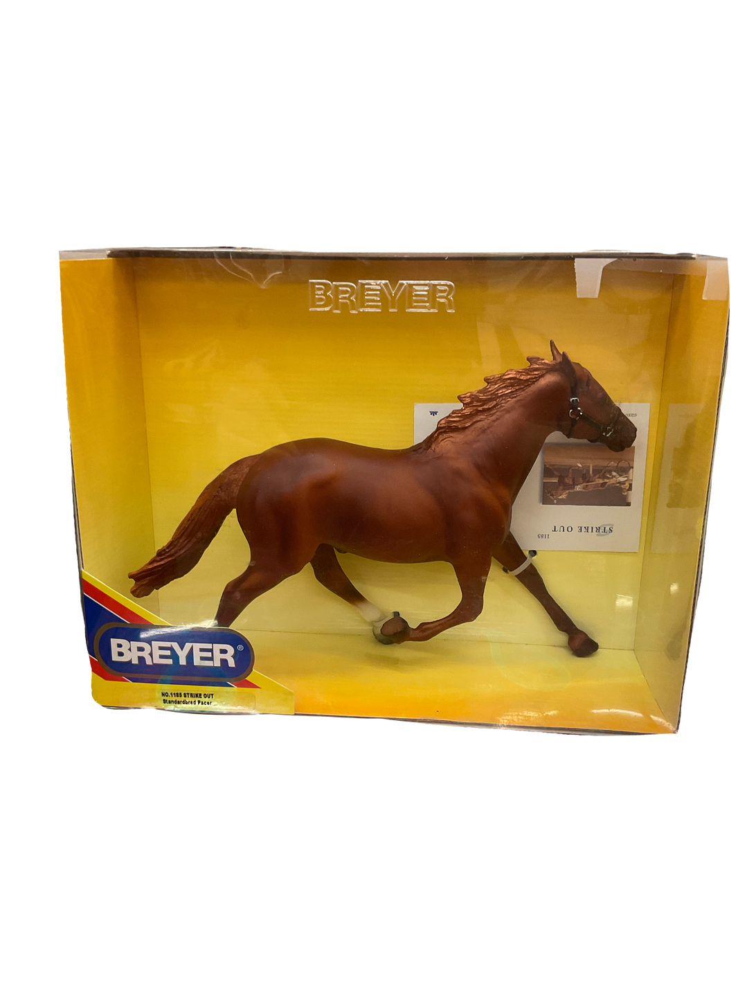 Preowned #1185 Strike Out Standardbred Pacer Breyer Model Horse