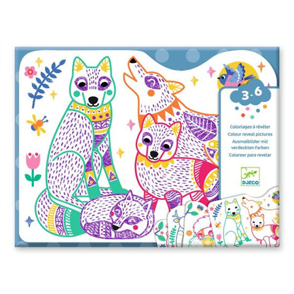 Forest Families Coloring | Djeco Craft