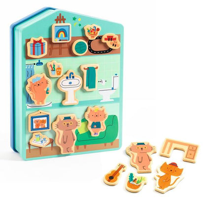 InZeBox InZeHouse Activity Magnetic Toy