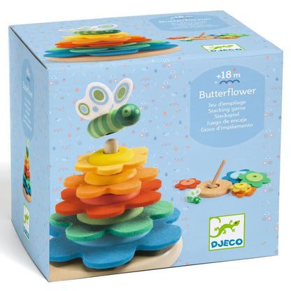 Baby Butterflower Wooden Puzzle