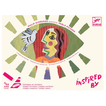 Inspired by Square Heads | Collage and Sticker Set