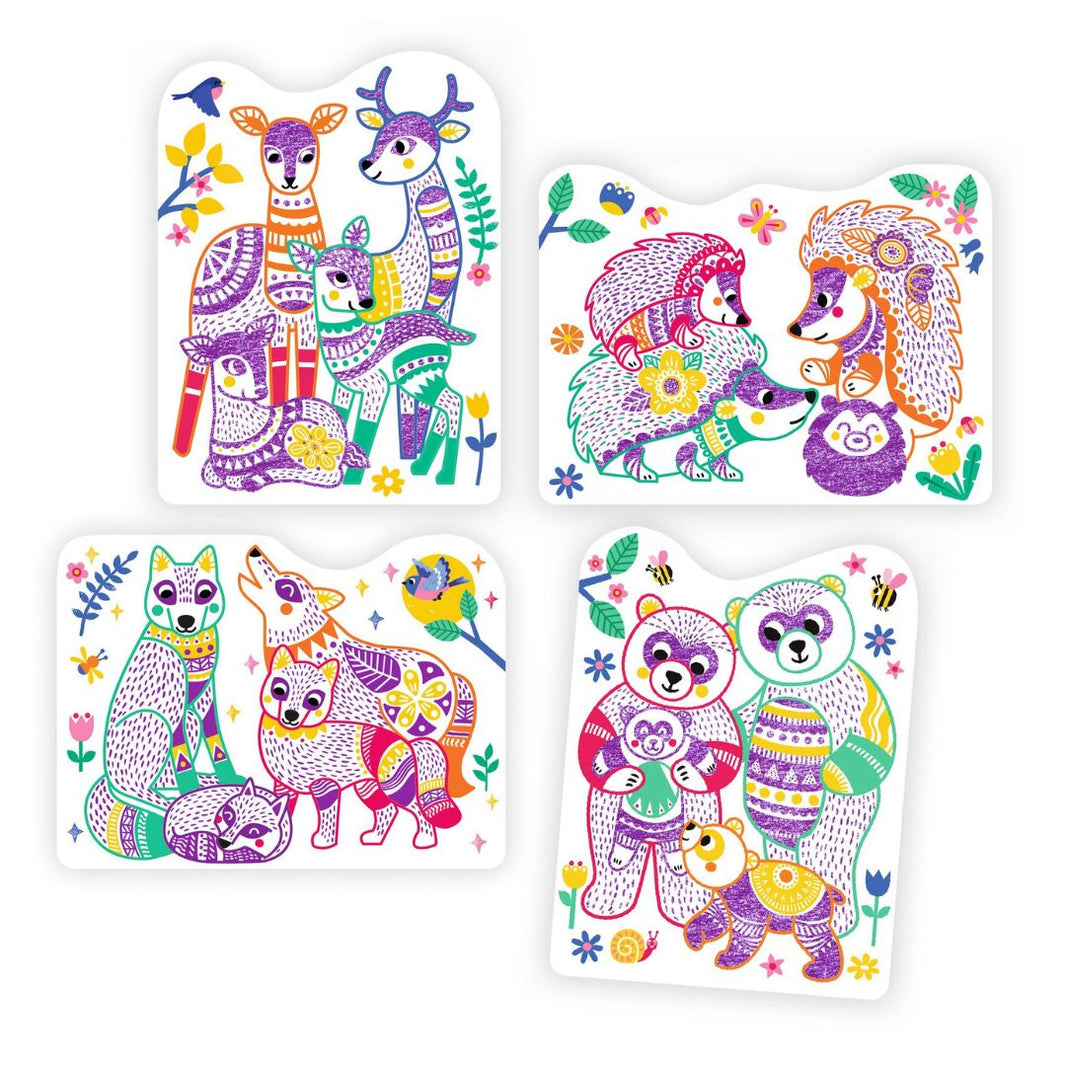 Forest Families Coloring | Djeco Craft