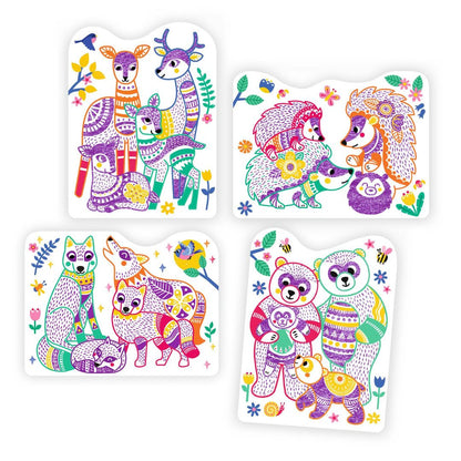 Forest Families Coloring | Djeco Craft