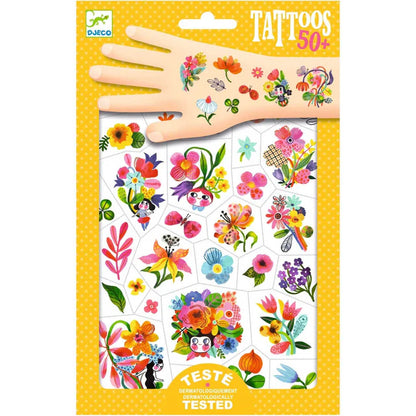 Djeco Tattoos - Aqua Flor
