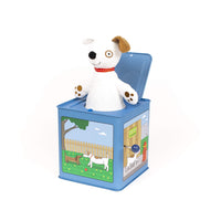 "Jack" - Dog Jack-in-the-Box