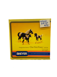 Pre-Owned Breyer Model Horse | No. 3066 Our First Pony Gift Set