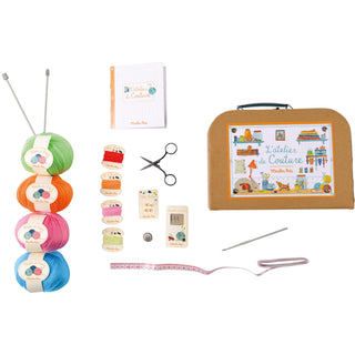 Suitcase - Sewing & Knitting Set - Recreational Activity