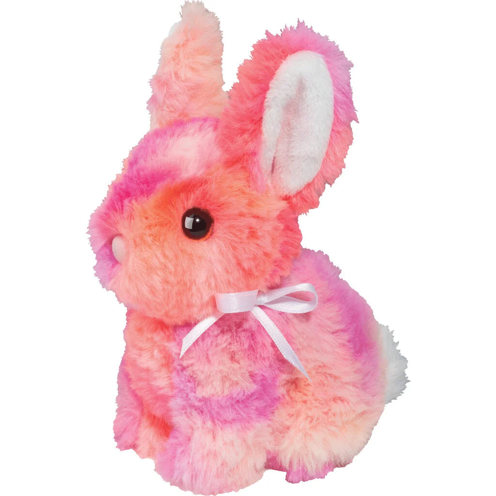6.5” Tie Dye Bunny Plush | Douglas