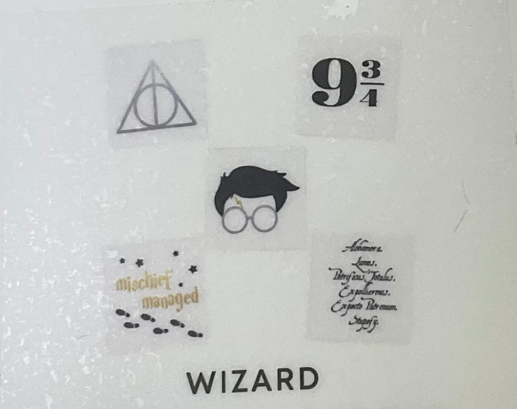 Flash Tattoos | Wizard (Inspired by HP)