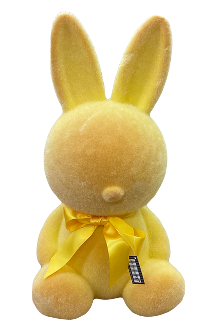 Large Flocked Sitting Bunny 20" Figure