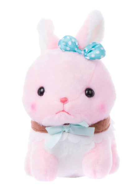 8" Raspberry Bunny Plush