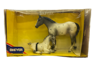 Preowned Breyer Model Horse Set | No. 942 Bosley Blue & Trusty