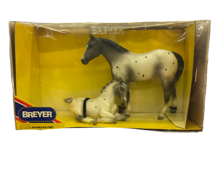 Preowned Breyer Model Horse Set | No. 942 Bosley Blue & Trusty
