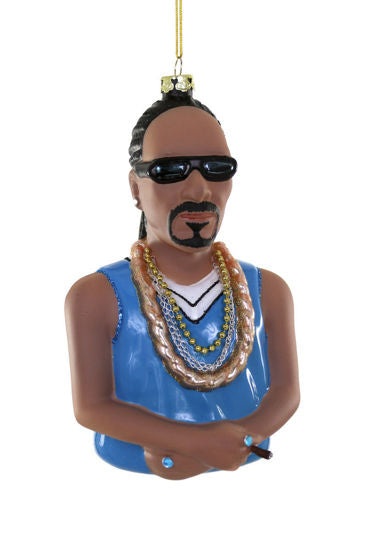 Snoop Dog Glass Ornament | Cody Foster
