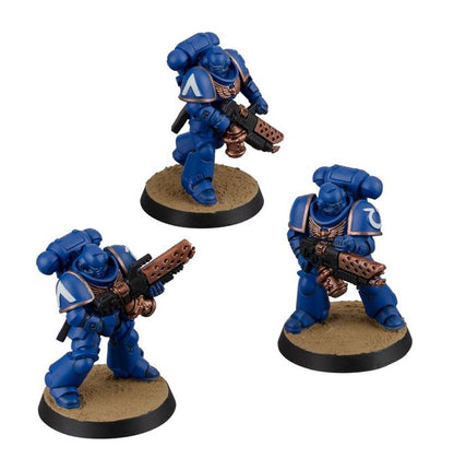 Warhammer Infernus Marines + Paints