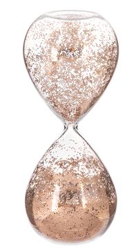 Decorative Glitter Glass Timer