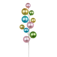 26" Pastel Pearl Ball Spray | Raz Spring Collection