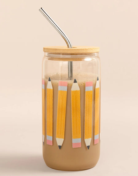 Pencils Glass Can
