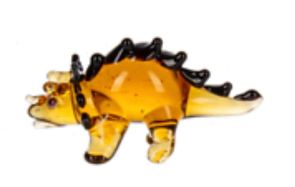 Mini Glass Dinosaur Figurines
