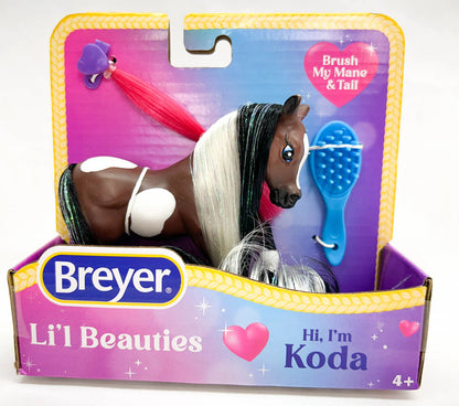 Breyer Lil’ Beauty Horse & Brush Set