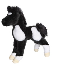 Runner Black & White Paint Foal Plush | 4545