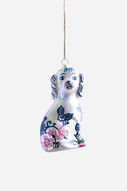 Nathalie Lété Floral Dog Ornament