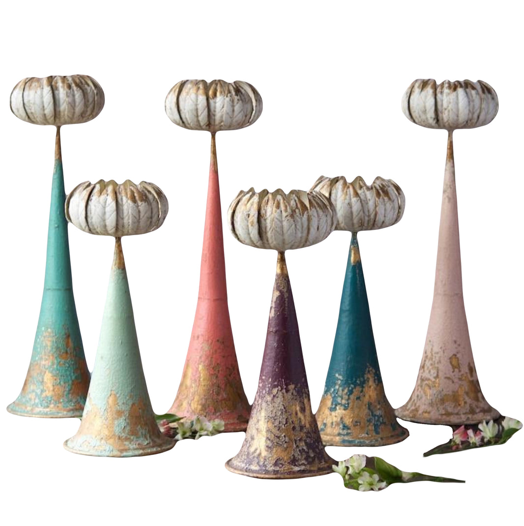 Vesuvius Candle Holder | Small Blue