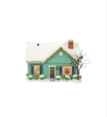 The Blue House on James Street | Peanuts | Department 56