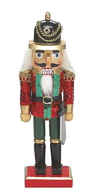 10” Sequin Nutcracker