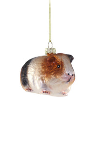 Guinea Pig Glass Ornament | Cody Foster