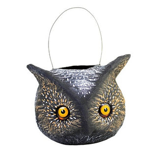 Black Owl Candy Bucket