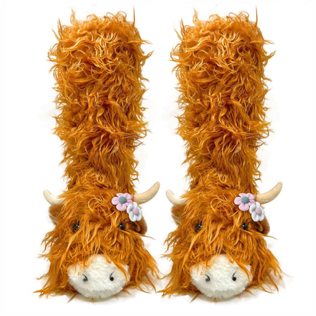Highland Cattle Slippers