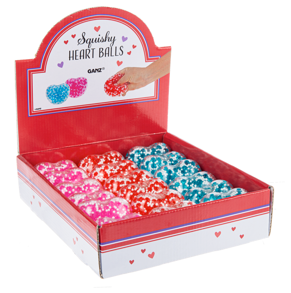Squishy Heart Balls