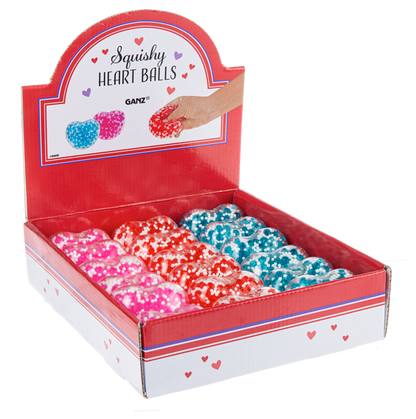 Squishy Heart Balls