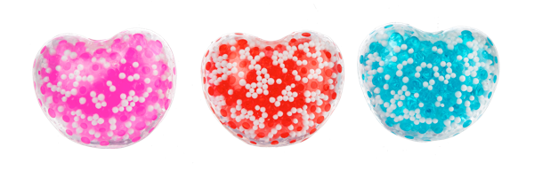 Squishy Heart Balls