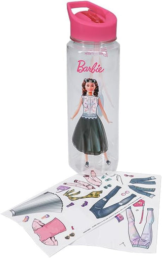 Barbie Water Bottle with Stickers